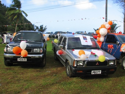 contestant vehicles